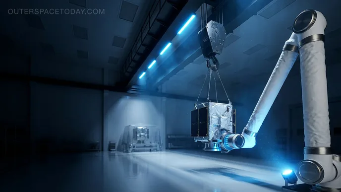 OST Daily October 14, 2026 — Czechoslovak Group bought a 9.5% stake in MDA Space valued at about C$618.5 million ($434 million), becoming its largest shareholder; NASA's final call for commercial space station proposals sets a December 8 deadline and a $34.063 billion ceiling; and Voyager's Griffin-1 lunar lander completed testing at NASA's Jet Propulsion Laboratory.